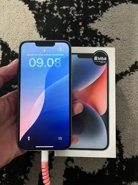 Iphone 14 128 iBox purple empat bulanan pakai