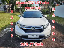268 JT Saja Cash Honda CRV Turbo Prestise 2018/17 Full Record Beres