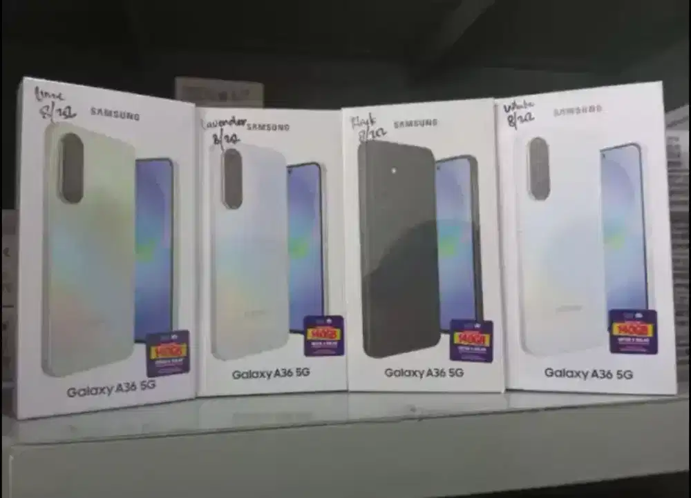 Samsung Galaxy A36 5G 8/256 - 12/256 BNIB Garansi Resmi SEIN