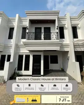 RUMAH MEWAH, 5 MENIT DARI MALL BINTARO XCHANGE, SHM PER-UNIT