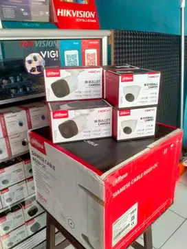 Paket cctv 4 camera dahua 2.0 MP 100% berkualitas