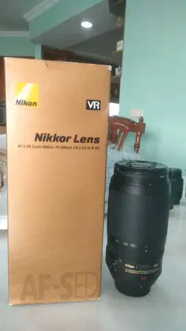 Nikon nikkor lens afs vr zoom nikkor 70-300mm ed