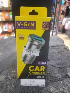 CAR CHARGER V-GEN VCC2-19 ATLANTIS DAHSYAT