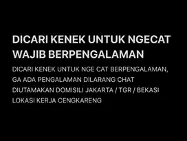 DICARI KENEK UNTUK NGECAT PAGAR DLL WAJIB BERPENGALAMAN