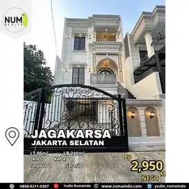 Rumah Classic di Komplek Kav DKI Jagakarsa Jakarta Selatan
