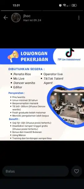 Host live/personalia