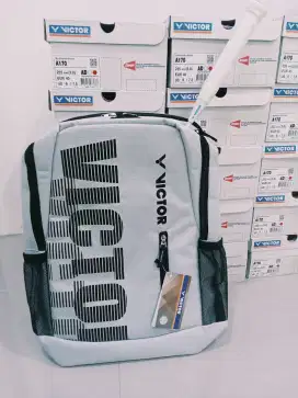 Tas Raket Badminton Ransel Victor BR6013 H/BR 6013 H Grey Lunar Rock