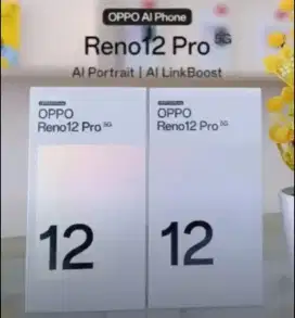 OPPO Reno 12 Pro 5G 12GB+512GB BNIB Garansi Resmi Indonesia
