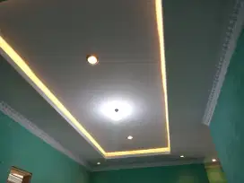 Spesialis pemasangan plafon gypsum terima jadi langsung tukang