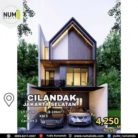 Rumah Scandinavian Private Pool Dekat Transmart Cilandak KKO