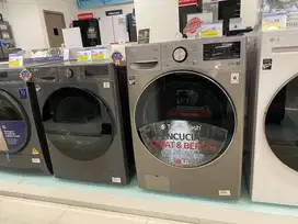 Promo front loading LG kapasitas 9kg harga promo 7.499.000