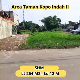 Jual Tanah Bandung Kopo Siap Bangun Luas 264 M2 SHM