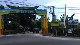 Tanah strategis dekat Pantai Prawean dan Tirto Samudra Bandengan