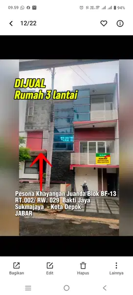 Dijual rumah bagus di DEPOK