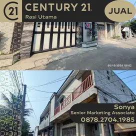 DIJUAL GUDANG BERBENTUK BANGUNAN KANTOR DI SUKMAJAYA DEPOK