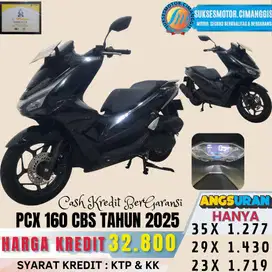NEW PCX 160 CBS TERMURAH CASH/KREDIT PROMO UNIT LAINYA KLIK PROFIL