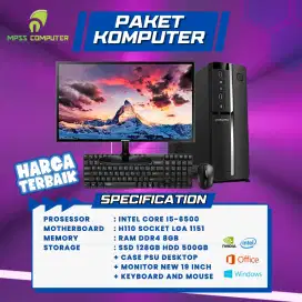 Ready PC RAKITAN untuk office dan sekolah
