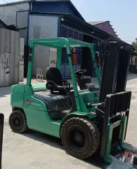 Forklift Mitsubishi 3 Ton,Tiang 3 Meter,Manual,Mesin S4S,Tahun 2019