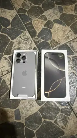 IPHONE 16 PRO 128GB FULLSET ORIGINAL OPEN BOX CC1 IBOX ON 2026