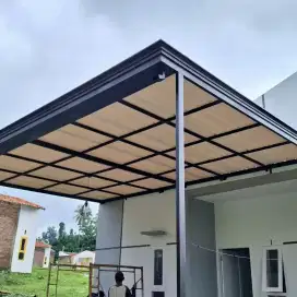 Kanopi alderon single + talang air