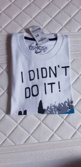 Kaos Oshkosh anak laki (8T)
