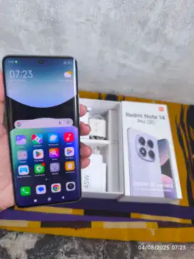 Redmi Note 14 pro 5G 12/512 Fullset ori segel mulus garansi On