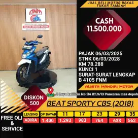 Honda BEAT SPORTY CBS 2018