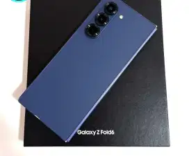 Samsung z fold 6 5G 12/256 SEIN navy 3bulan pake mulus fullset ori