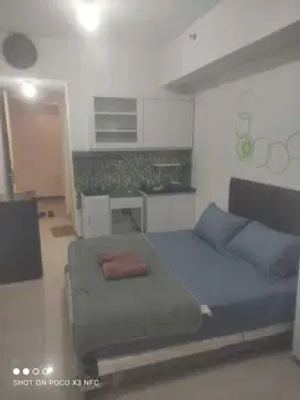 Sewa mingguan Benson apartemen, Pakuwon mall studio furnish 1,75jt