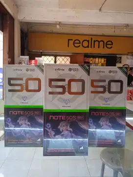 Redy infinix note 50s 5G 8/256 NEW Garansi Resmi 1thn