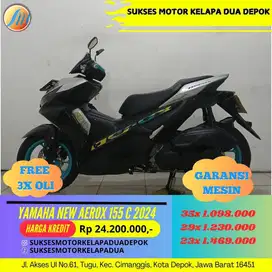 YAMAHA NEW AEROX 155 C 2024 CASH/KREDIT PROSES CEPAT SYARAT MUDAH