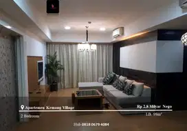 Dijual/Disewakan Apartemen Kemang Village Low Floor 2BR Full Furnished
