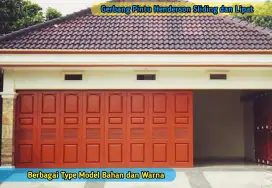 Pintu Gerbang Warung Toko Bengkel Garasi  Henderson Sliding dan lipat