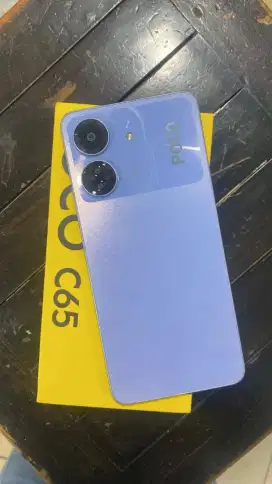 Poco c65 6/128 Kelengkapan Dus batok