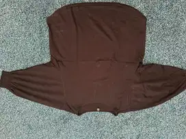 atasan uniqlo black