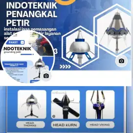 Agen pasang penangkal petir dan grounding mesin