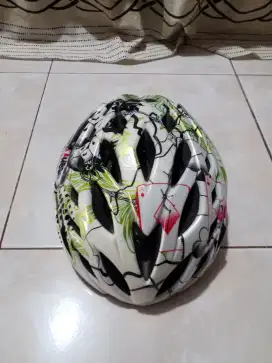 helm sepeda nuke head, mtb bmx roadbike skate