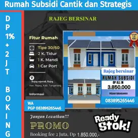 DP Ckp 1% Cicilan Flat Sampai Lunas ±1,2 jt