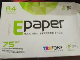 Kertas HVS A4 75 GSM e paper