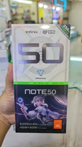Infinix Note 50 ram 8+8/256gb grs Resmi