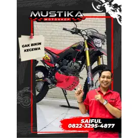 Odo 10rb Istimewa!!!Honda CRF 150L 2024 N Asli Murah Berkelas-Mustika