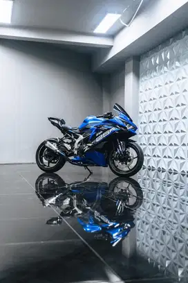 PROMO SERU DP KREDIT CUMA 20 juta‼️ Kawasaki zx25r ABS QS BLUE PLASMA