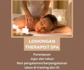 DIBUTUHKAN TERAPIS WANITA