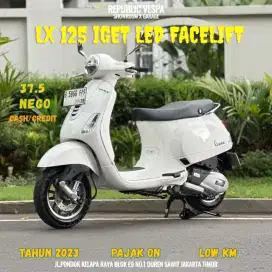 jual cepet Piaggio Vespa Lx 125 IGET LED FACELIFT tahun 2023