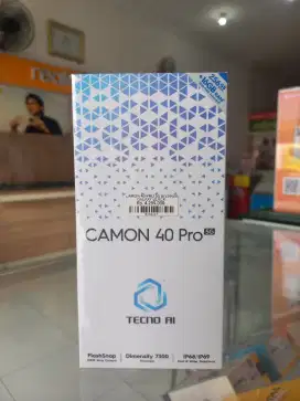 Tecno Camon 40 Pro 16gb / 256gb Bergaransi Resmi
