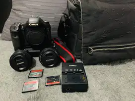Camera Canon EOS 7D with 2 lens