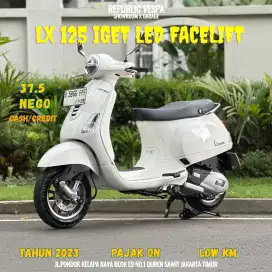 Dijual Cepat Piaggio Vespa LX 125 IGET LED FACELIFT