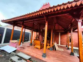 RUMAH JOGLO ETHNIC MODERN DEKAT HYATT SIAP JADI VILLA
