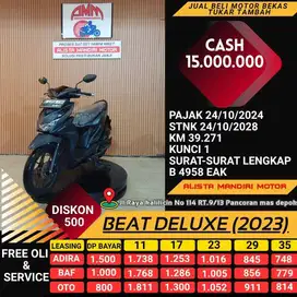HONDA BEAT DELUXE TH 2024 BISA BAYAR VIA CC / PAYLATER