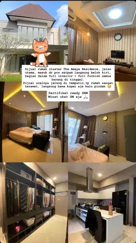 Harga Menarik Tinggal Masuk Bawa Koper Saja Rumah di Amaya ungaran